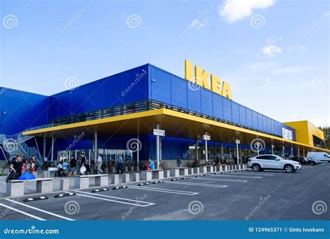 IKEA LATVIA Store opening. editorial photo. Image of latvija - 124965371