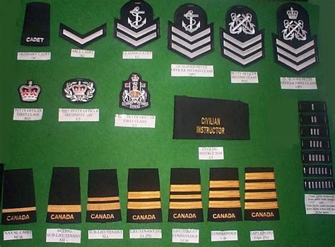 Canadian Sea Cadet Ranks from the 1990's | Padre P | Flickr