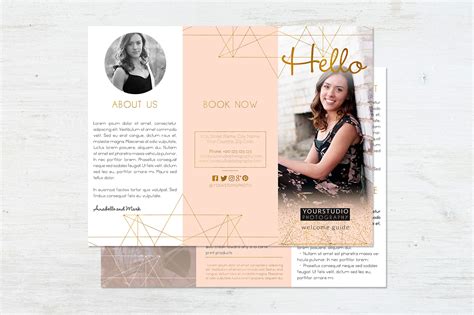 Trifold Brochure | Cute Layout ~ Brochure Templates ~ Creative Market