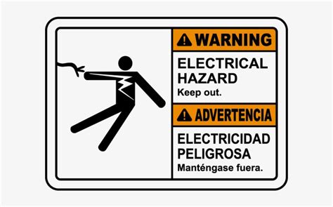 Keep Out Warning Png File - Electrical Hazard Warning Signs Transparent ...