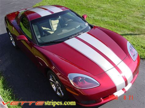 C6 Corvette Racing 2 Stripes - fit standard C6's - VetteStripes.com