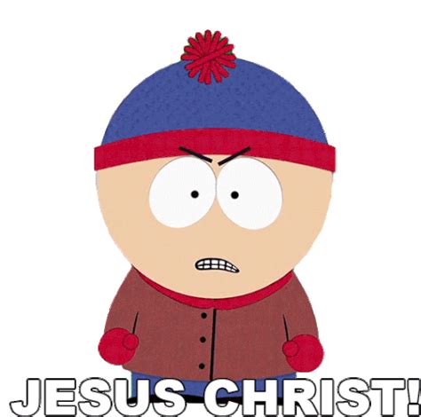 Jesus Christ Stan Marsh Sticker – Jesus Christ Stan Marsh South Park ...