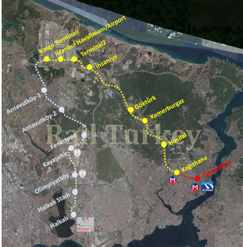 İstanbul Airport metro opens – Rail Turkey En