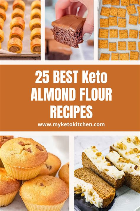 25 Best Keto Almond Flour Recipes by My Keto Kitchen