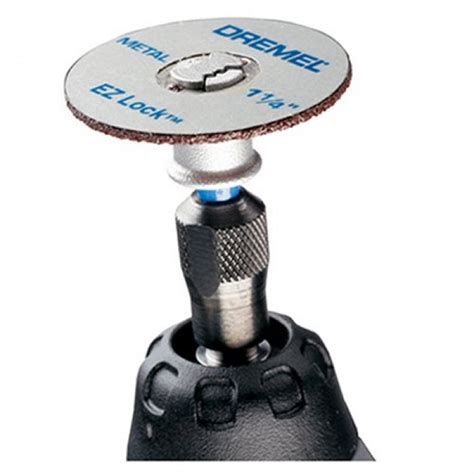 Dremel EZ406-02 1 1/2-Inch EZ Lock Rotary Tool Cut-Off Wheel and Mandrel Metal Cutting Starter Kit