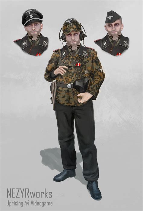 Panzer Uniform | Uprising44 Waffenss Panzer Crew HSBDOT by NezyrWorks on ... | German uniforms ...