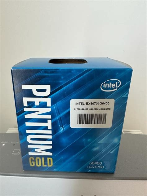 Intel Pentium Gold G6400 CPU, Computers & Tech, Parts & Accessories, Computer Parts on Carousell