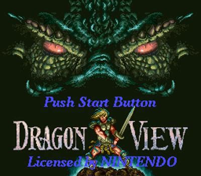 Dragon View (SNES) – RetroMaggedon Gaming