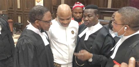 DSS have seized 'critical' legal document - Nnamdi Kanu's lawyer ...