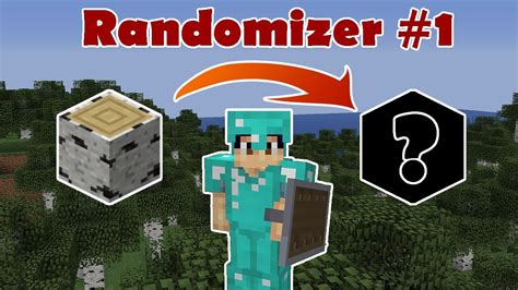 Minecraft Randomizer Episode 1 - YouTube