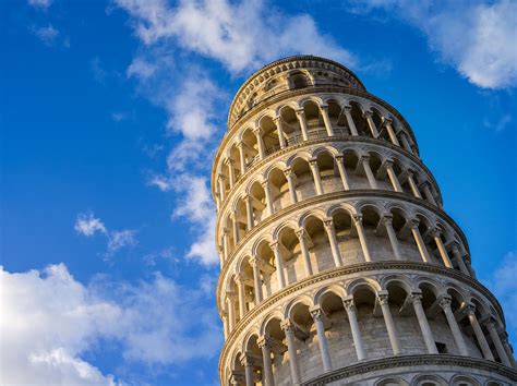 The Leaning Tower of Pisa was once tilting dangerously. Today it’s a ...