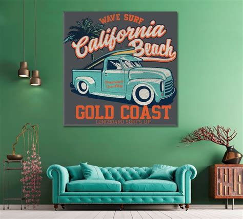 Vintage Car | Large canvas prints, Canvas print wall, Wall art prints