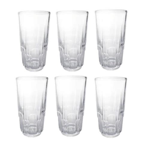 Glass Tumbler Set 6pc | Home in 1