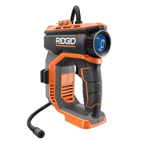 RIDGID 18V Cordless High Pressure Inflator with Digital Gauge (Tool-Only) | The Home Depot Canada