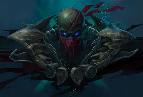 ArtStation - Pyke fanart | League of Legends, ОMA (Olga Morozova ...