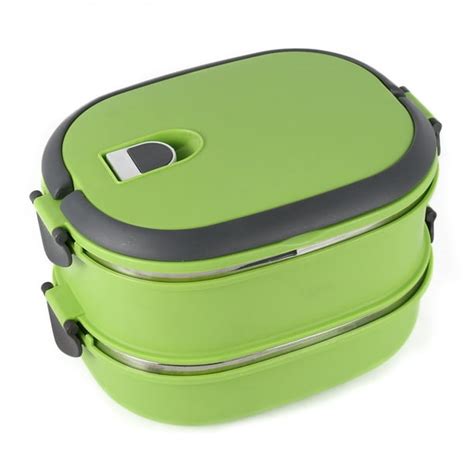 Hot Thermal Insulated Bento Stainless Steel Food Container Lunch Box 1 ...