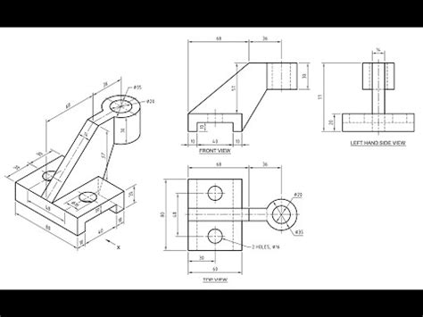 How To Draw Orthographic Projection - sengeek