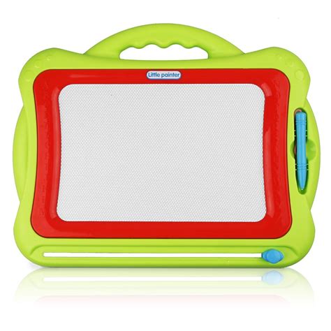 13” x 17” Erasable Magnetic Drawing Sketch Board for Toddler Painting ...