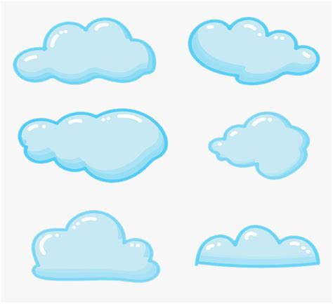 Cloud Blue Sky Clip Art - Blue More Cloud Clipart, HD Png Download - kindpng