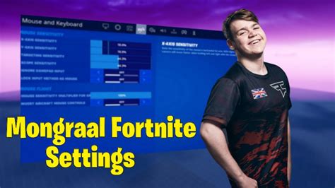 Mongraal's Fortnite Settings and Keybinds (Updated) - YouTube