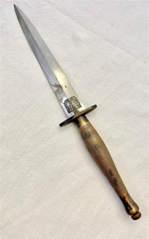 Sold at Auction: British WWII Sykes Fairbairn Fighting Knife