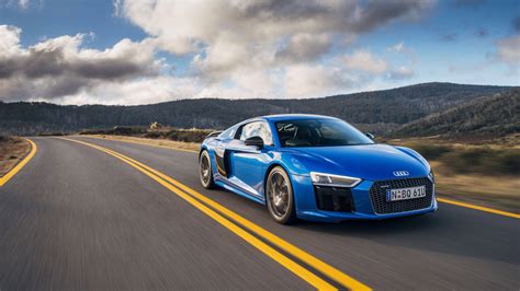 Audi R8 Wallpaper Blue