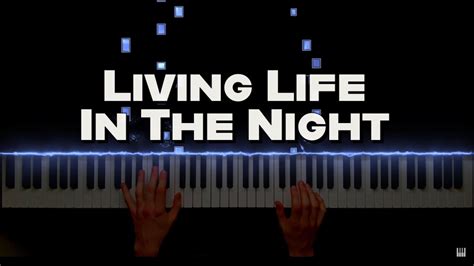 Cheriimoya - Living Life, In The Night - Piano Cover - Sheet Music ...