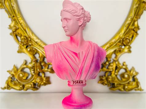 Artemis Statue, Diana Greek Mythology Sculpture, Roman Goddess Bust ...