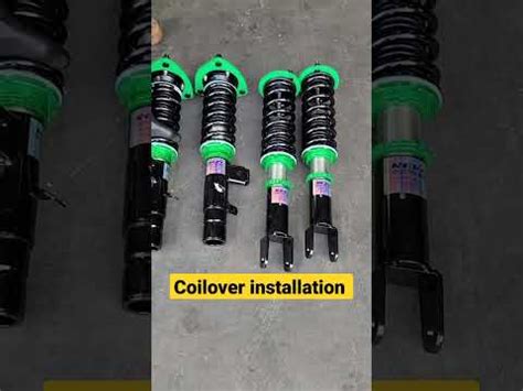 coilover installation.. - YouTube