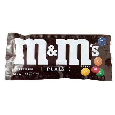 M&M's Plain 1.69 oz. Candy 118599 Pack of 36 | eBay