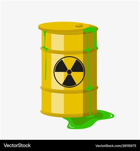 Toxic Waste Barrel Stencil