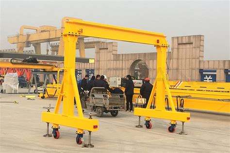 15 Years Portable Gantry Cranes Manufactruer | ZOKE CRANE