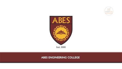 ABES Engineering College invited Applications from eligible candidates for the following post of ...