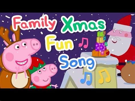 Peppa Pig - Family Christmas Fun Song (Official Music Videos) - Videos ...