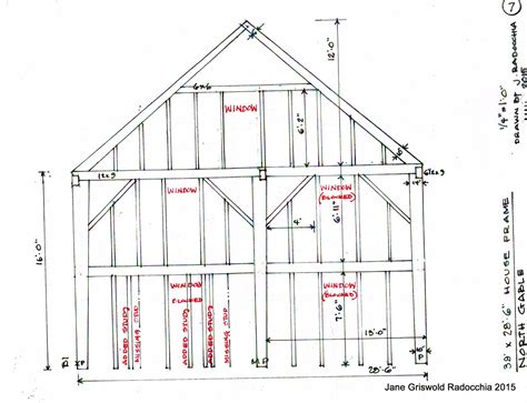 Basic House Framing Diagram