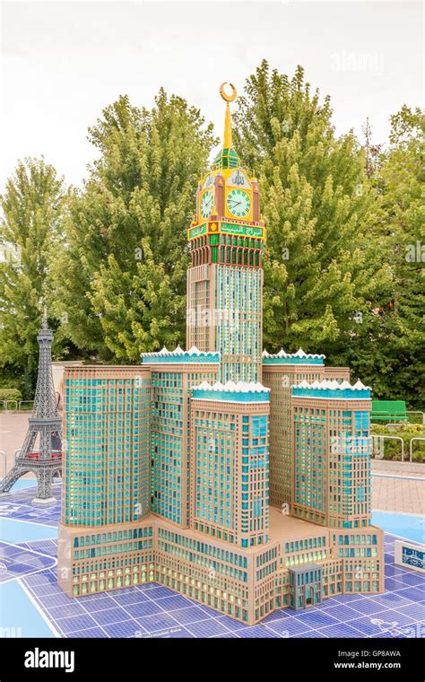 Makkah Royal Clock Tower Hotel in Legoland Germany Stock Photo - Alamy