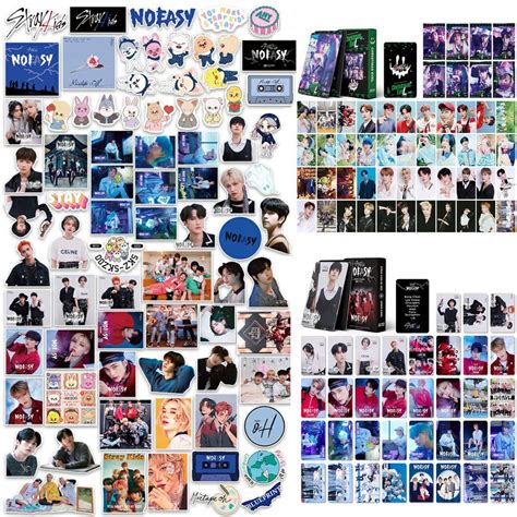 Buy Kpop Stray Kids Stickers Photocards StrayKids SKZ Merch 95Pcs Vinyl ...