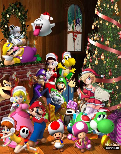 The Super Mario Christmas Party by 1kamz on DeviantArt | Brinquedo história, Pixar, Toy story 3