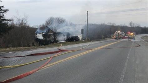 Mitchell house fire sends one to hospital | CTV News