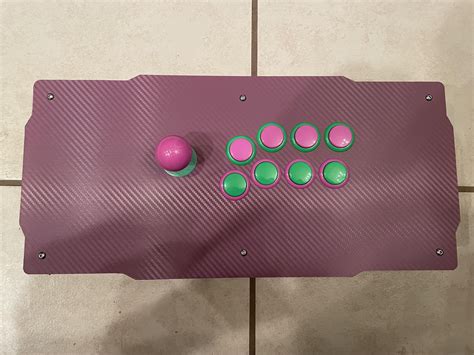 Updated my custom stick from a couple years ago : r/fightsticks