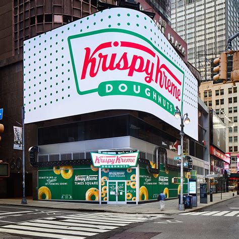 Krispy Kreme Has Opened a Massive NYC Location With an Exclusive Big Apple Donut