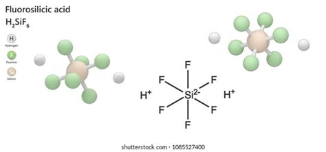 Fluorosilicic Acid Formula F6h2si H2sif6 H2f6si Stock Illustration 1085527400 | Shutterstock