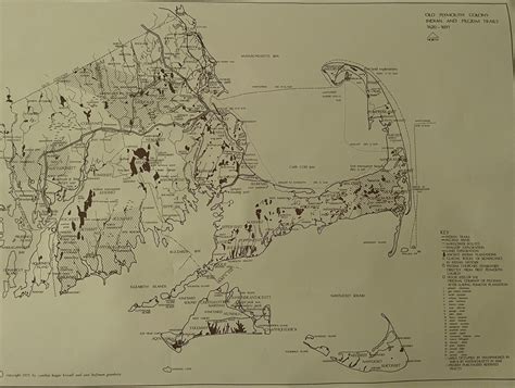 Map of Old Plymouth Colony 1620-1691 | Alden Kindred of America