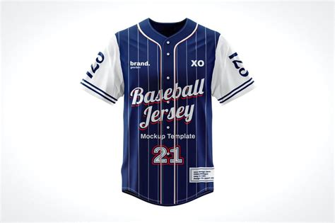 Baseball Jersey Mockup PSD Free Download ( 15+ )