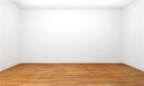 Empty Apartment Room Front View White Walls Hardwood Floor Stock Photo - Download Image Now - iStock