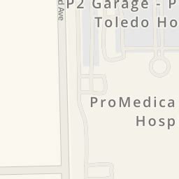 Driving directions to P1 Garage - ProMedica Toledo Hospital, Toledo - Waze