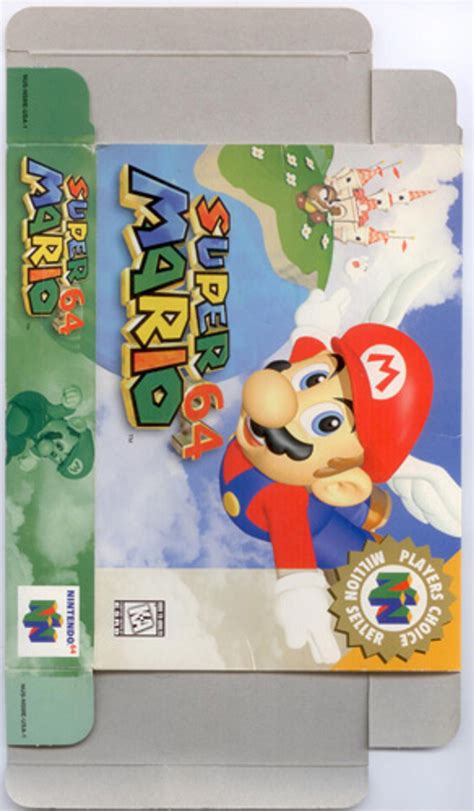 Super Mario 64 Nintendo 64 Players Choice Box For Sale | DKOldies