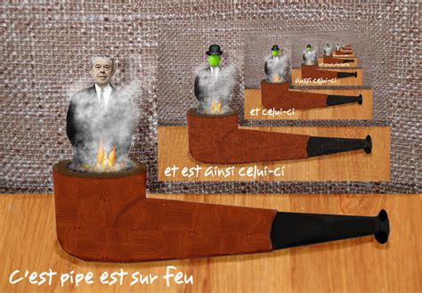 Magritte's Pipe by TheFaceArtiste on DeviantArt