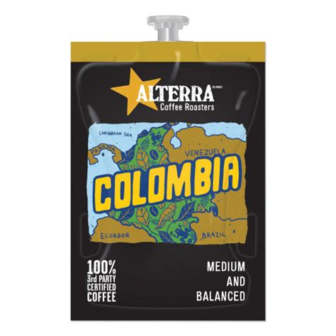 Alterra Coffee Freshpack Pods, Colombia, Medium Roast, 0.28 oz, 100 ...