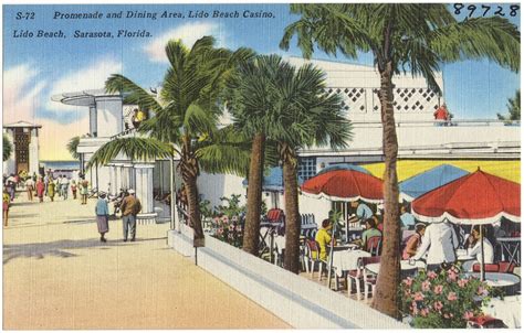 Promenade and dining area, Lido Beach casino, Lido Beach, … | Flickr
